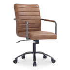 Roy Office Chair Open Road Brown Leather