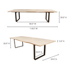 Wilks Dining Table White
