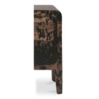 Iris Nightstand Distressed Black
