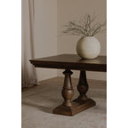 Everson Dining Table Brown