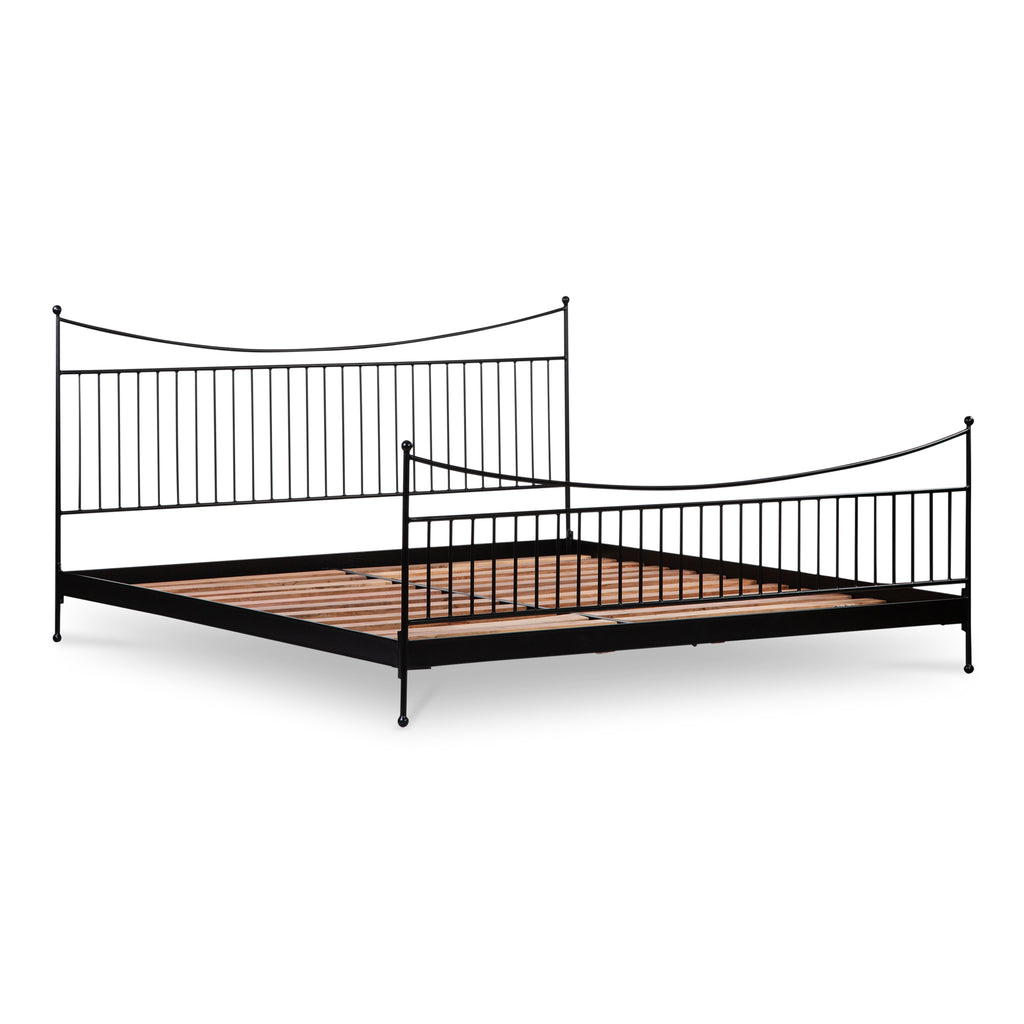 Monet King Bed Black