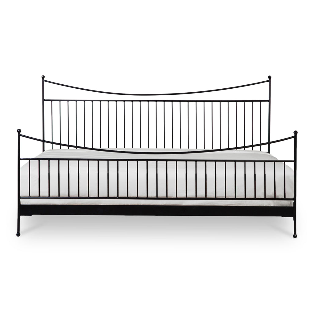 Monet Queen Bed Black
