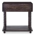 Tabitha Nightstand Dark Brown