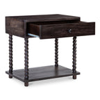 Tabitha Nightstand Dark Brown