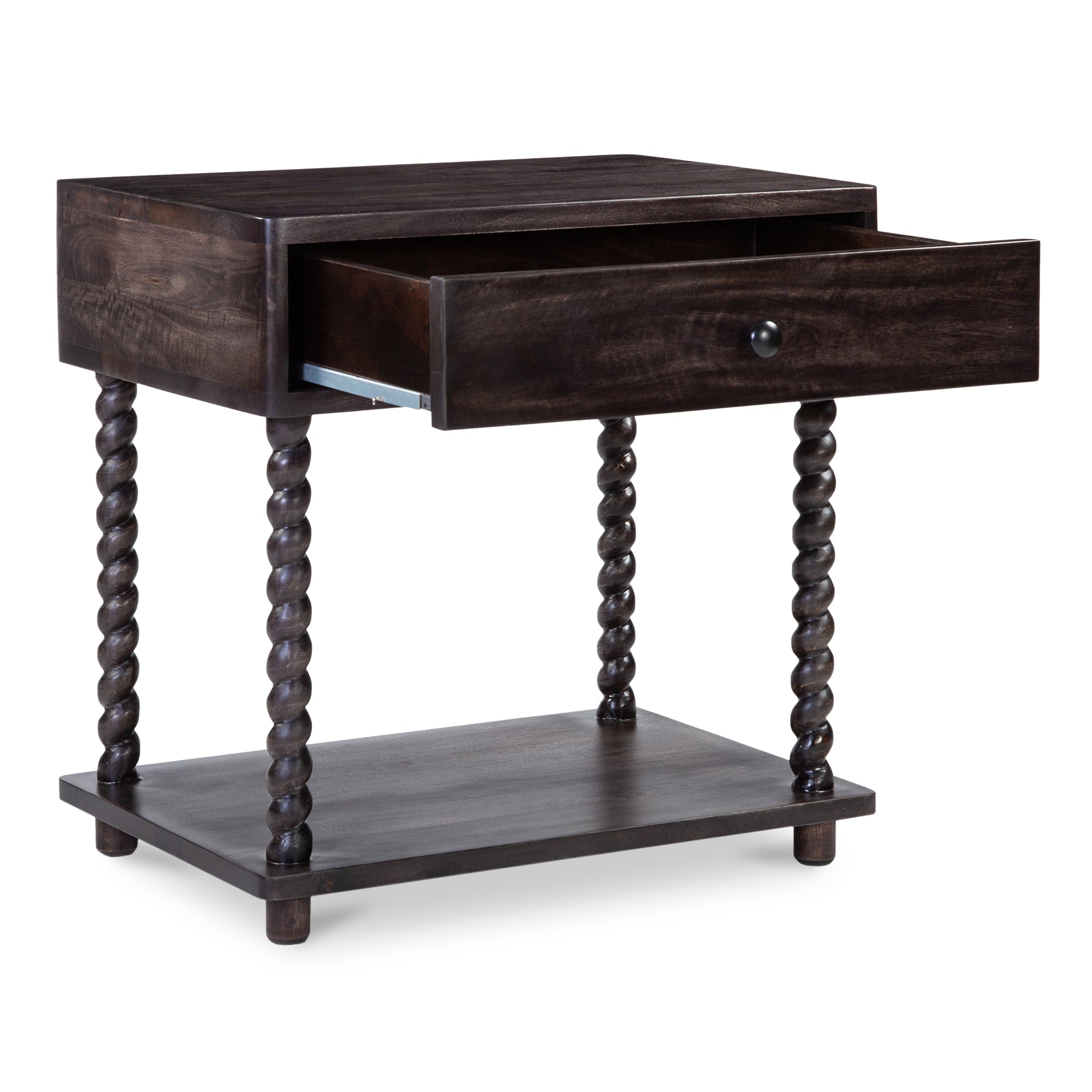 Tabitha Nightstand Dark Brown