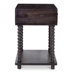 Tabitha Nightstand Dark Brown