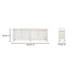 Clement Sideboard Whitewashed