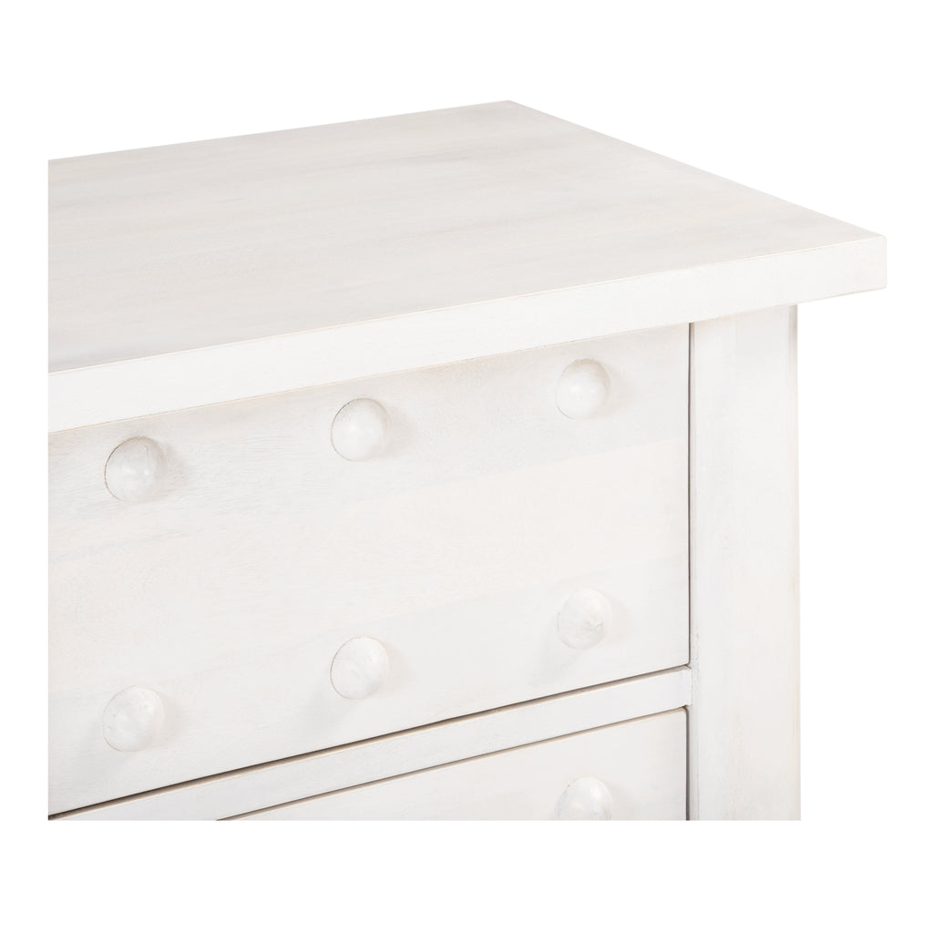 Clement Nightstand Whitewashed