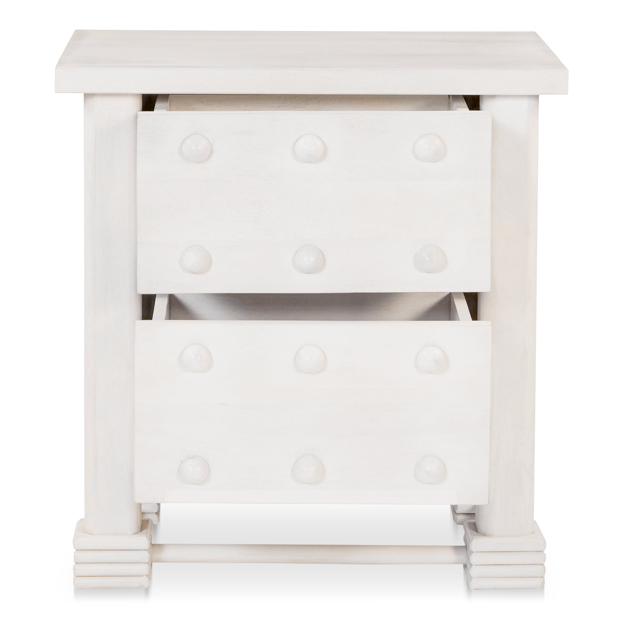 Clement Nightstand Whitewashed