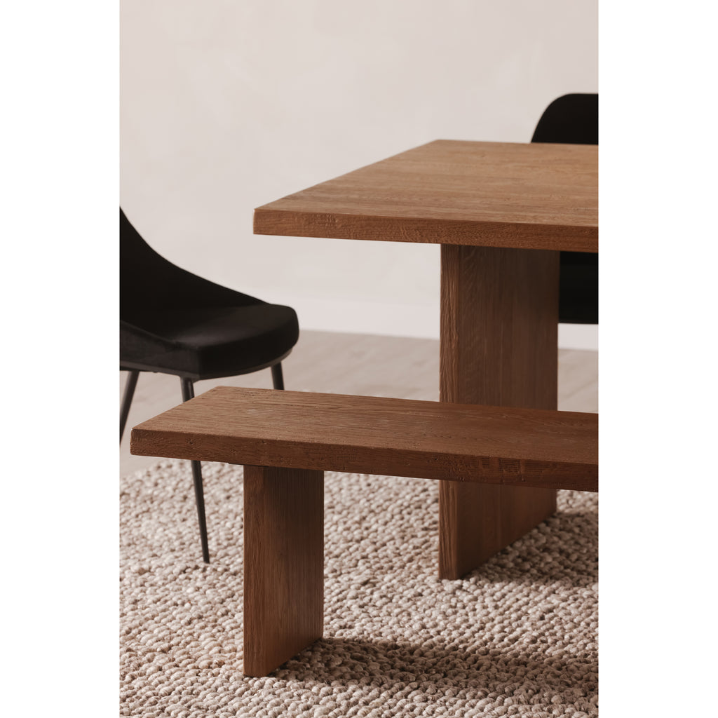 Koshi Dining Table Sandblasted Amber Oak