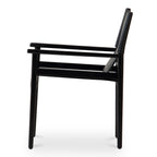 Remy Arm Chair Black Leather