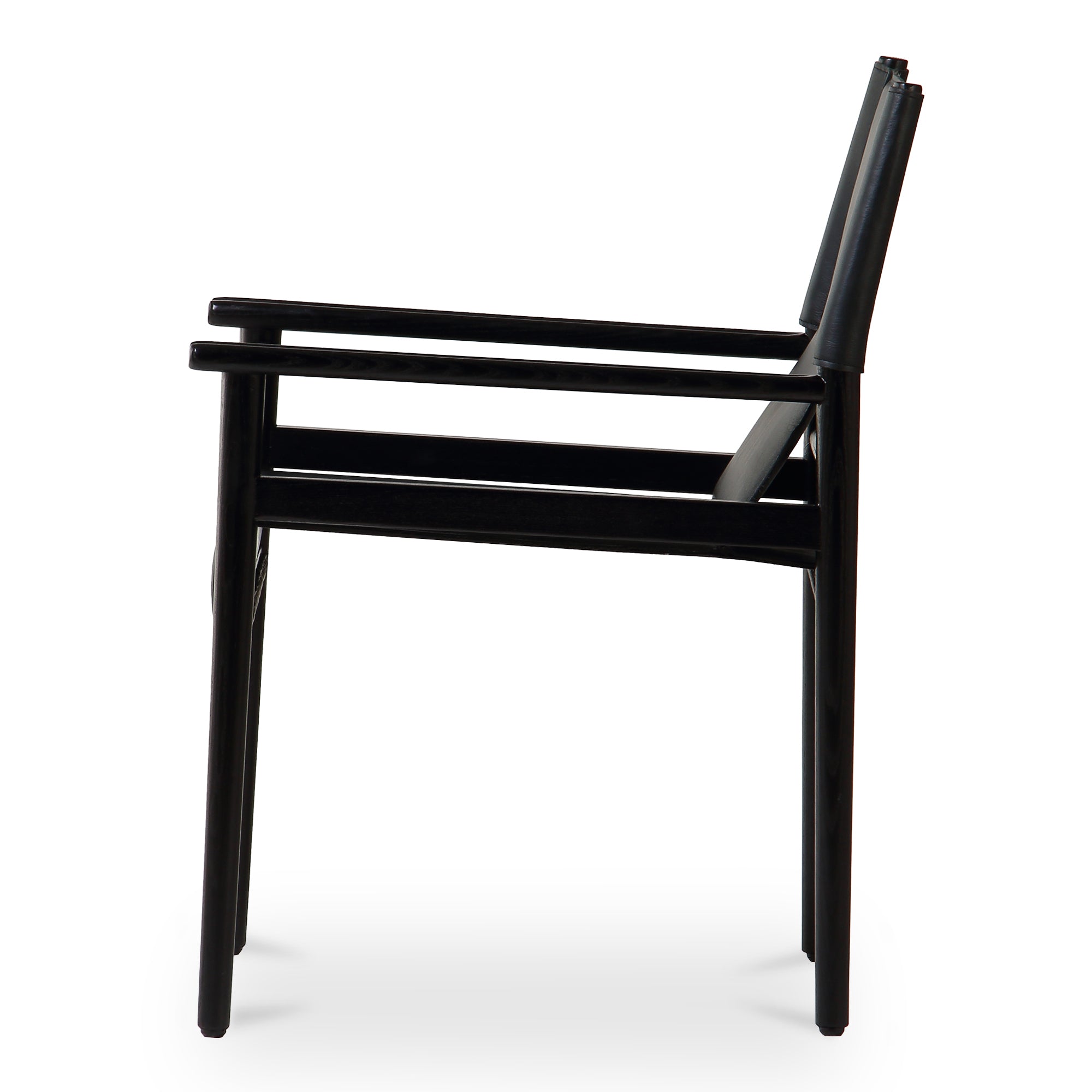 Remy Arm Chair Black Leather