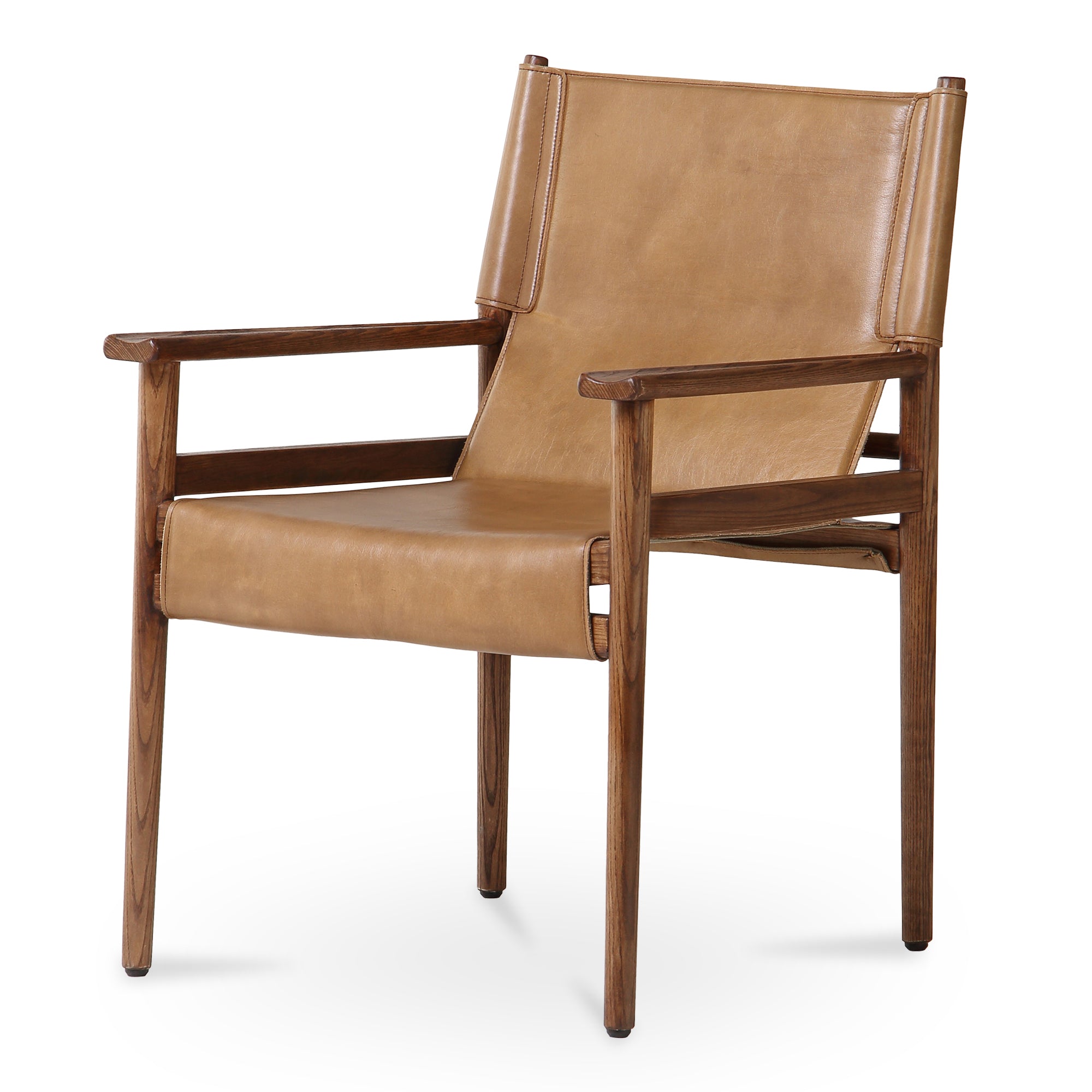 Remy Arm Chair Tan Leather