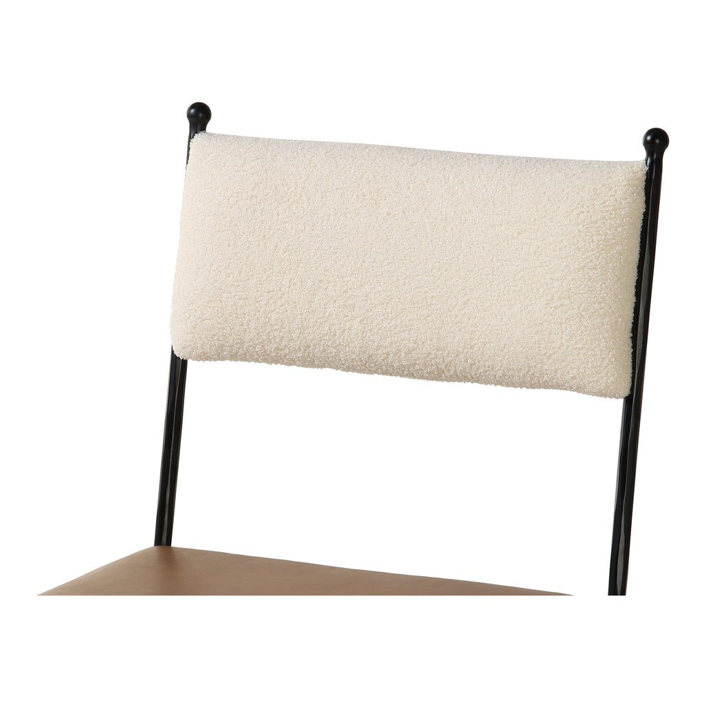 Posta Dining Chair Brown Leather