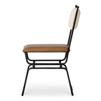 Posta Dining Chair Brown Leather