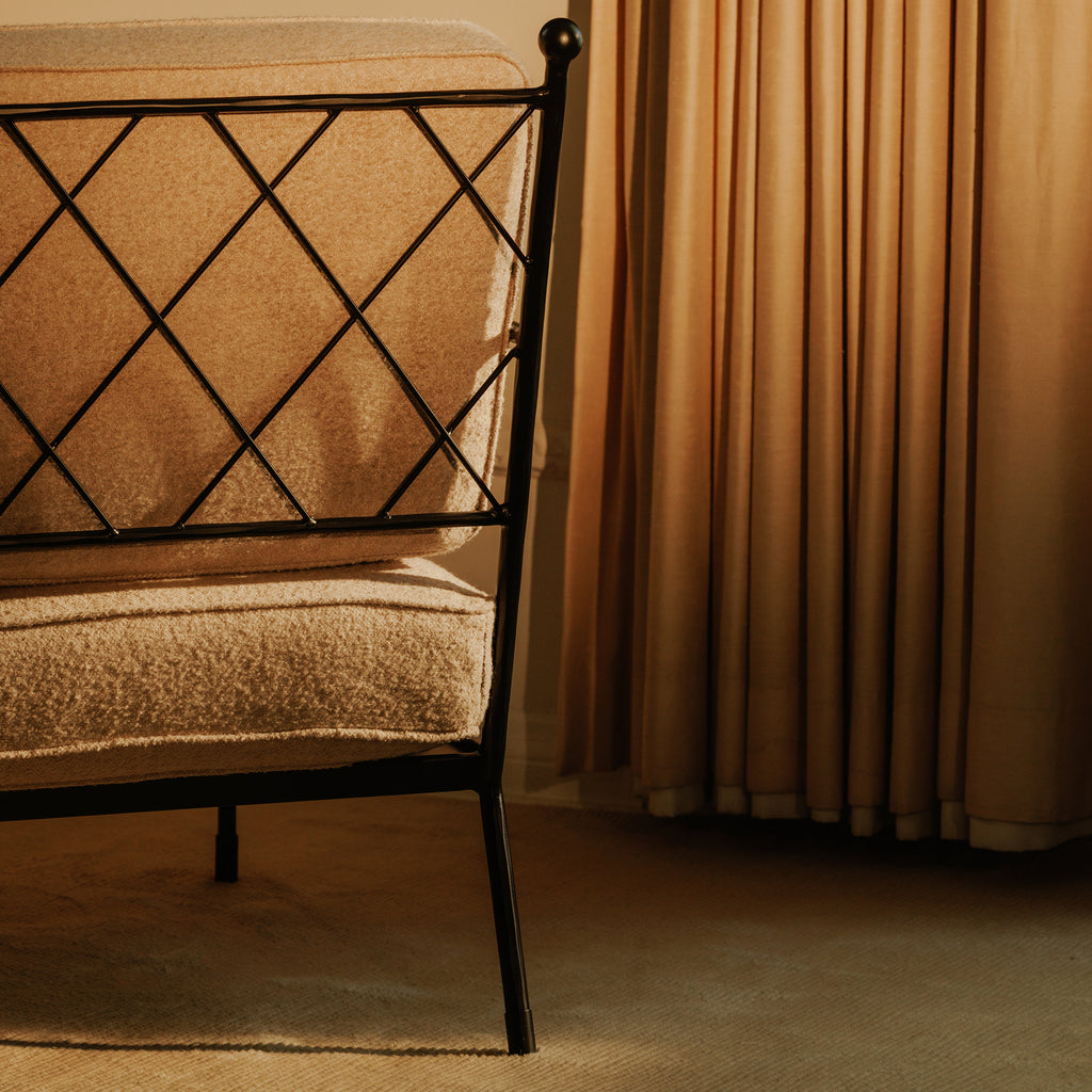 Vecchia Accent Chair Beige