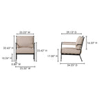 Vecchia Accent Chair Beige