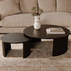 Penny Small Coffee Table Dark Brown