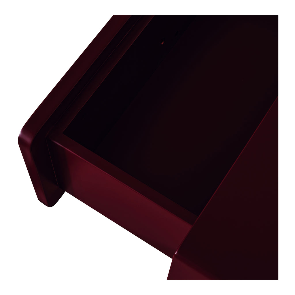 Jolene Nightstand Deep Red