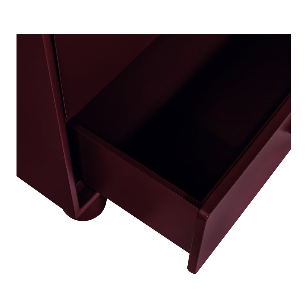 Jolene 6 Drawer Dresser Deep Red