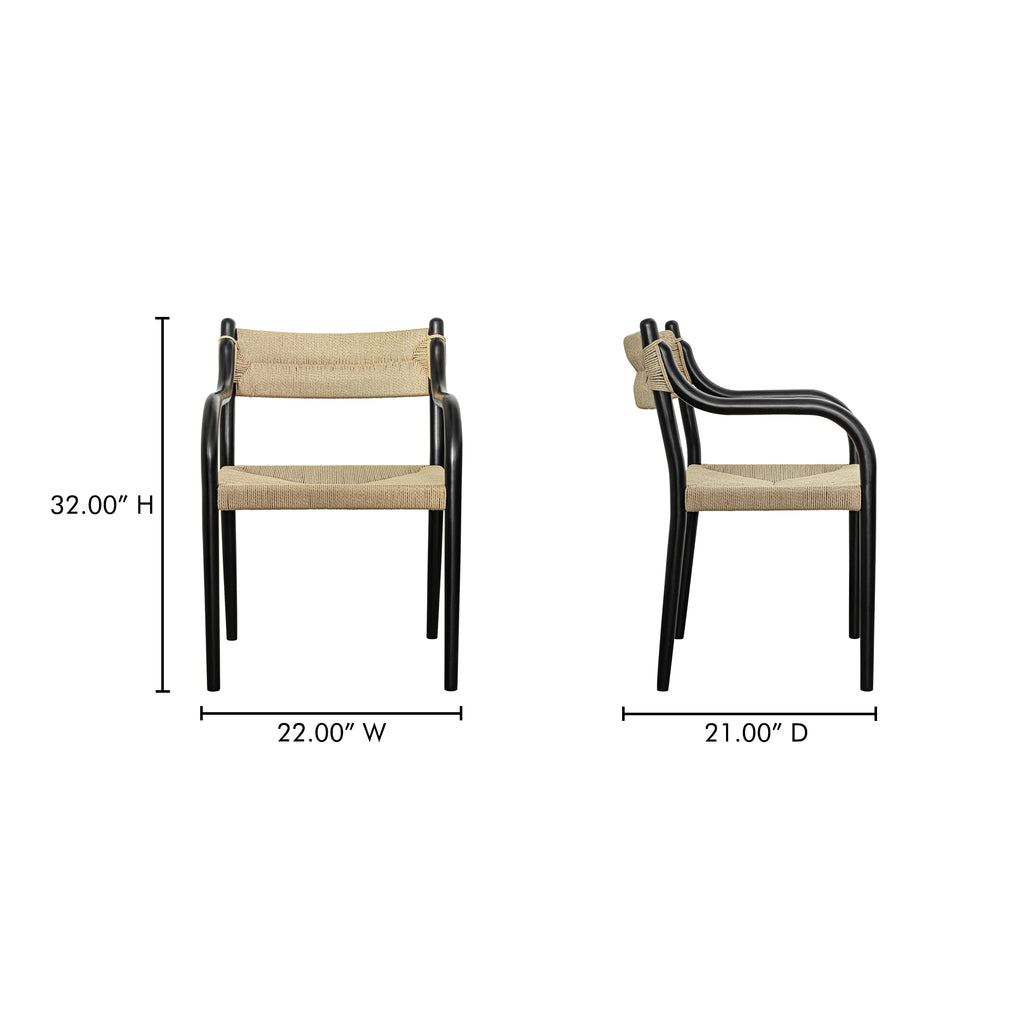 Kenny Dining Chair Black