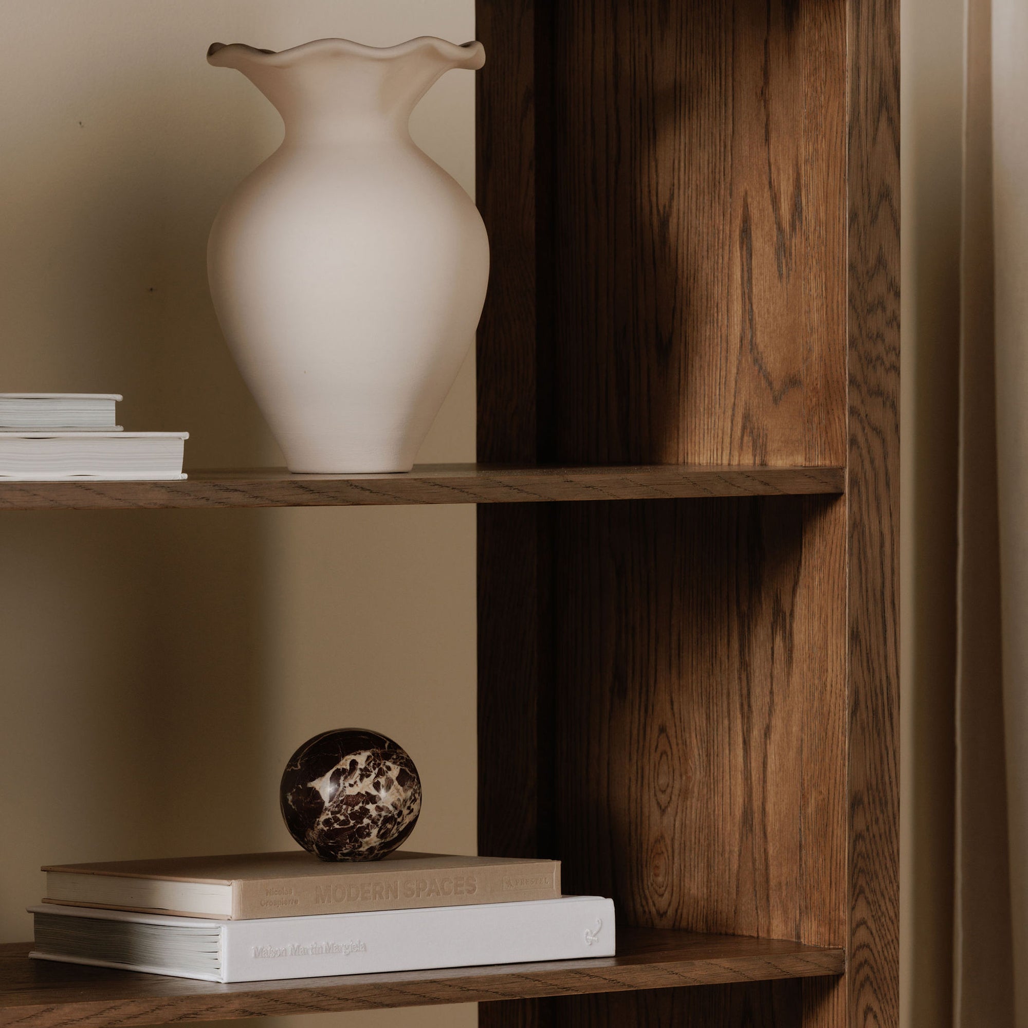 Caroline Bookcase Warm Brown