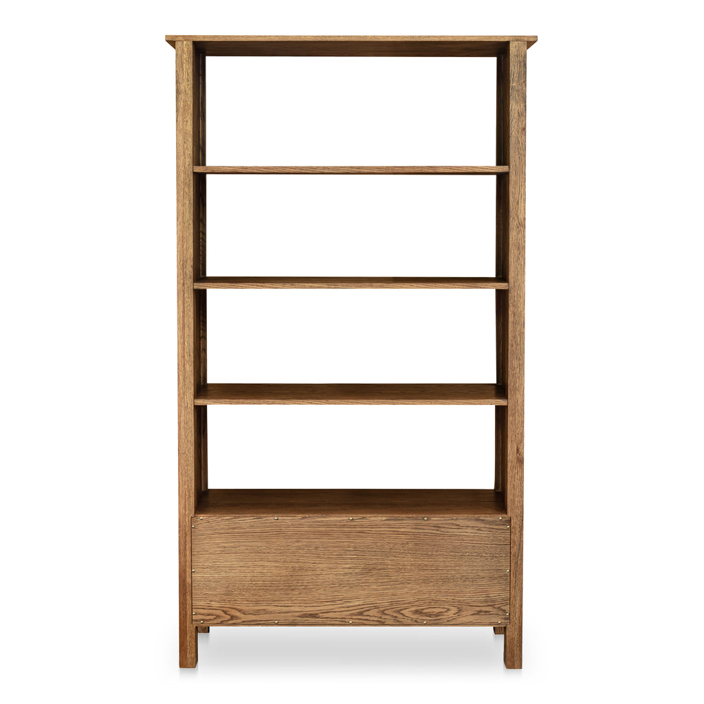 Caroline Bookcase Warm Brown