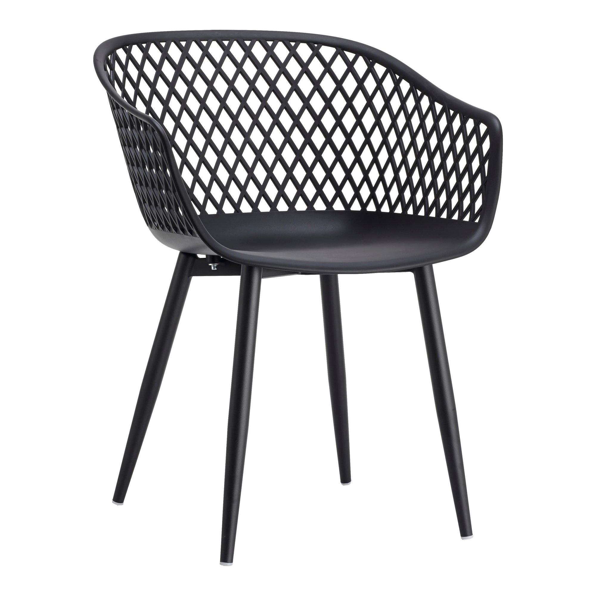 Piazza Outdoor Chair Black - Set Of Two
