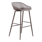 Piazza Outdoor Barstool Grey - Set Of Two