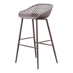 Piazza Outdoor Barstool Grey - Set Of Two