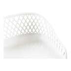 Piazza Outdoor Barstool White - Set Of Two