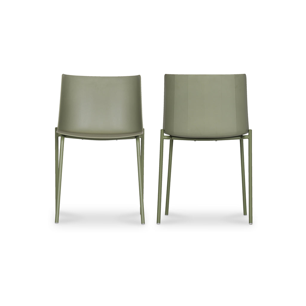 Silla Outdoor Dining Chair Sage Green - Set Of Two