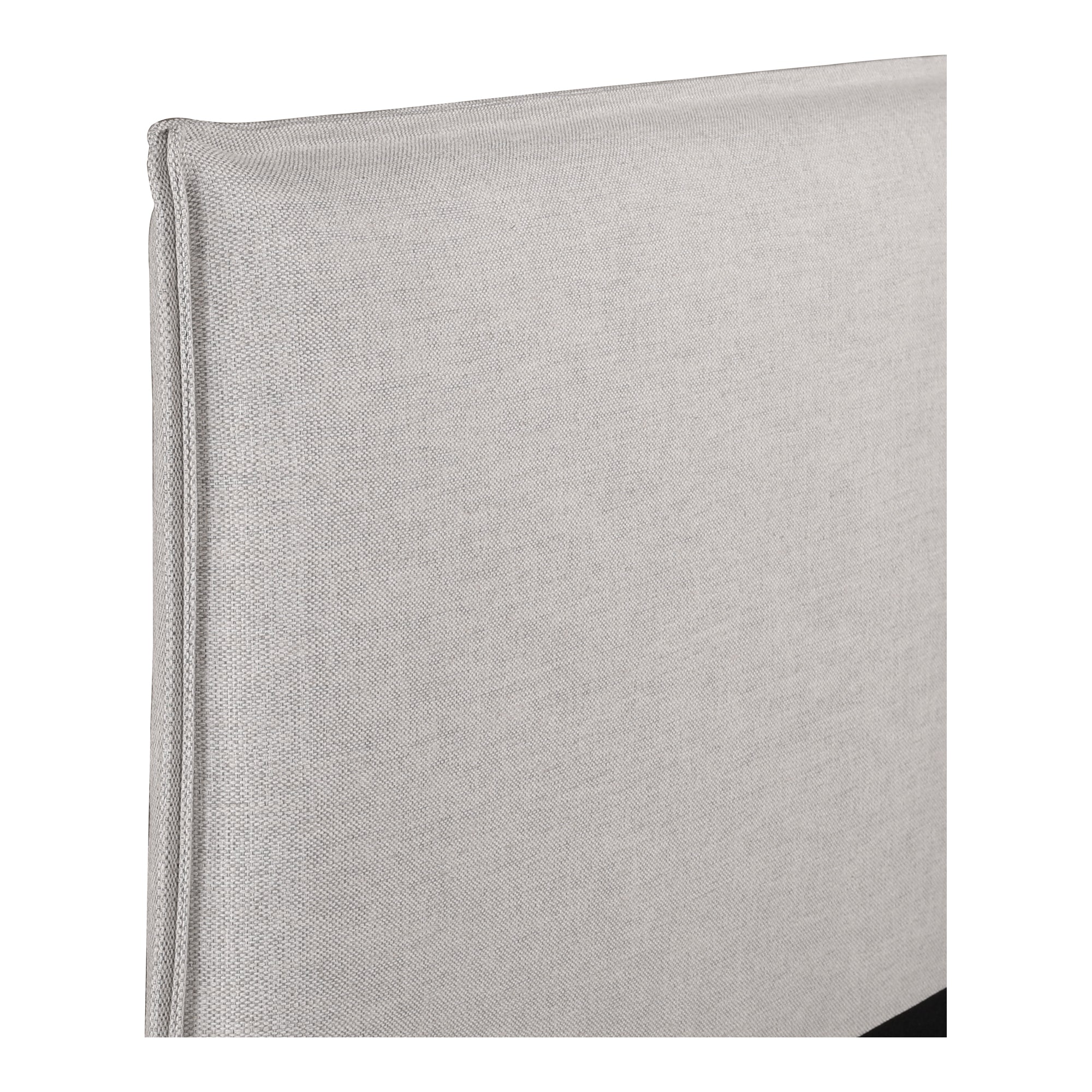 Luzon Queen Bed Light Grey