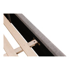 Takio Queen Bed Light Grey