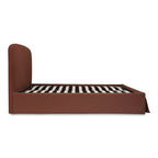 Joan Queen Storage Bed Rust