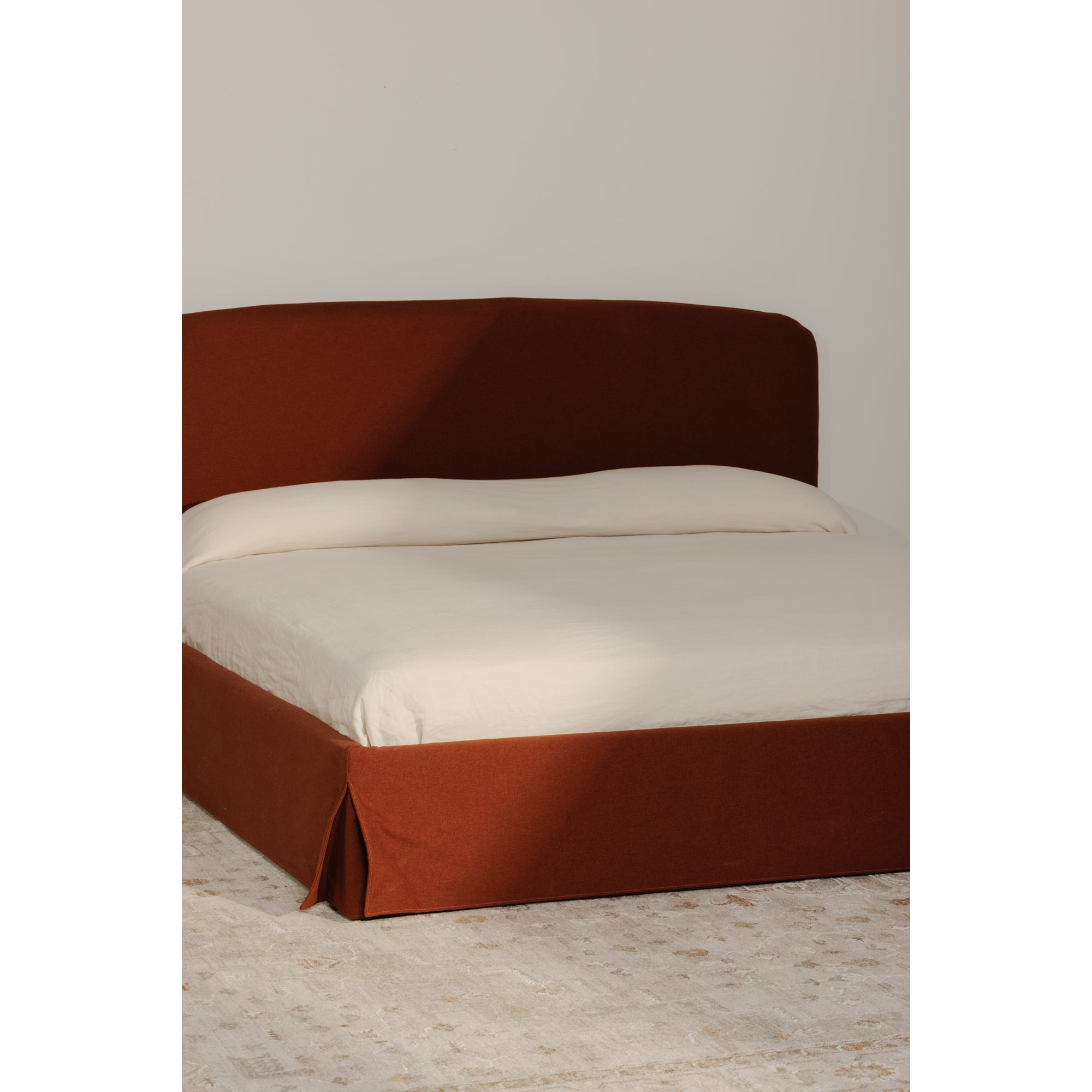 Joan Queen Storage Bed Rust