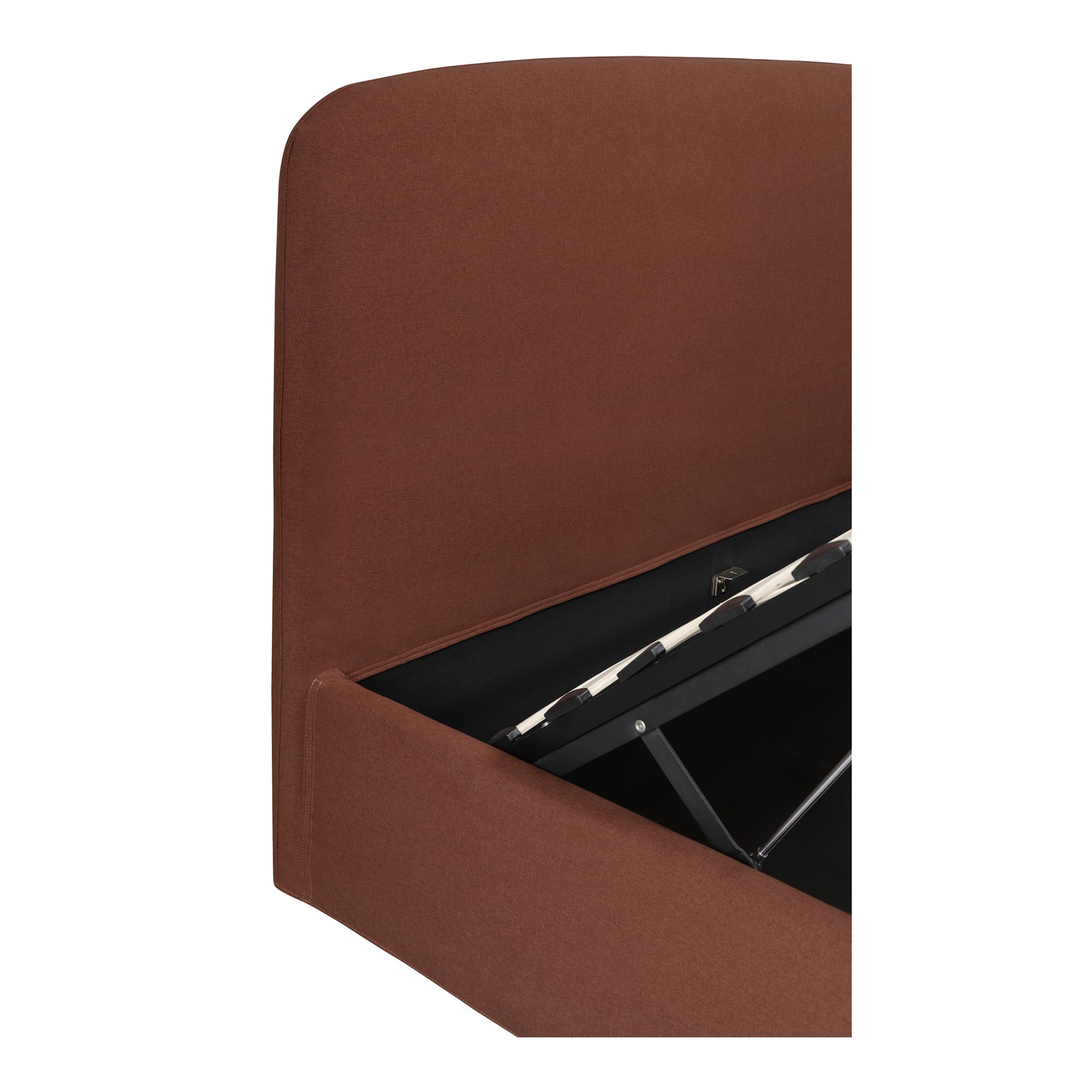 Joan King Storage Bed Rust