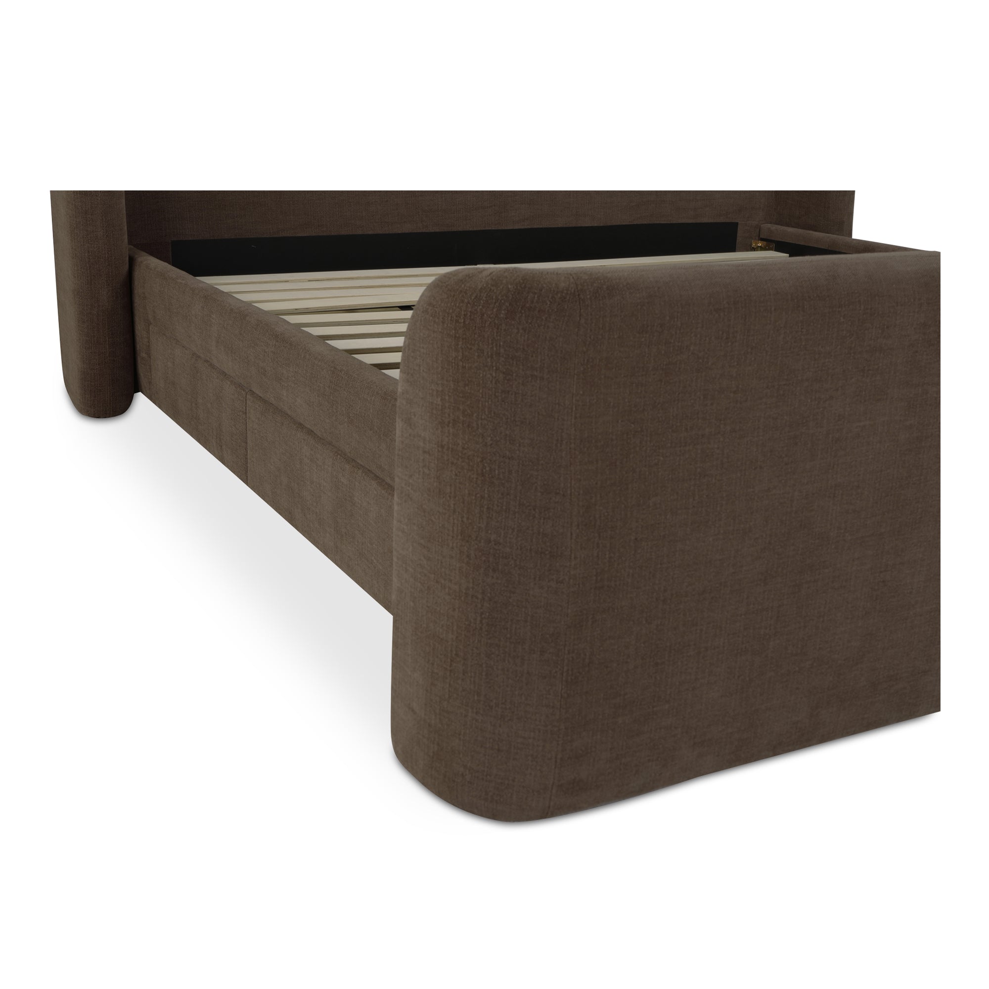 Sophia Queen Storage Bed Brown