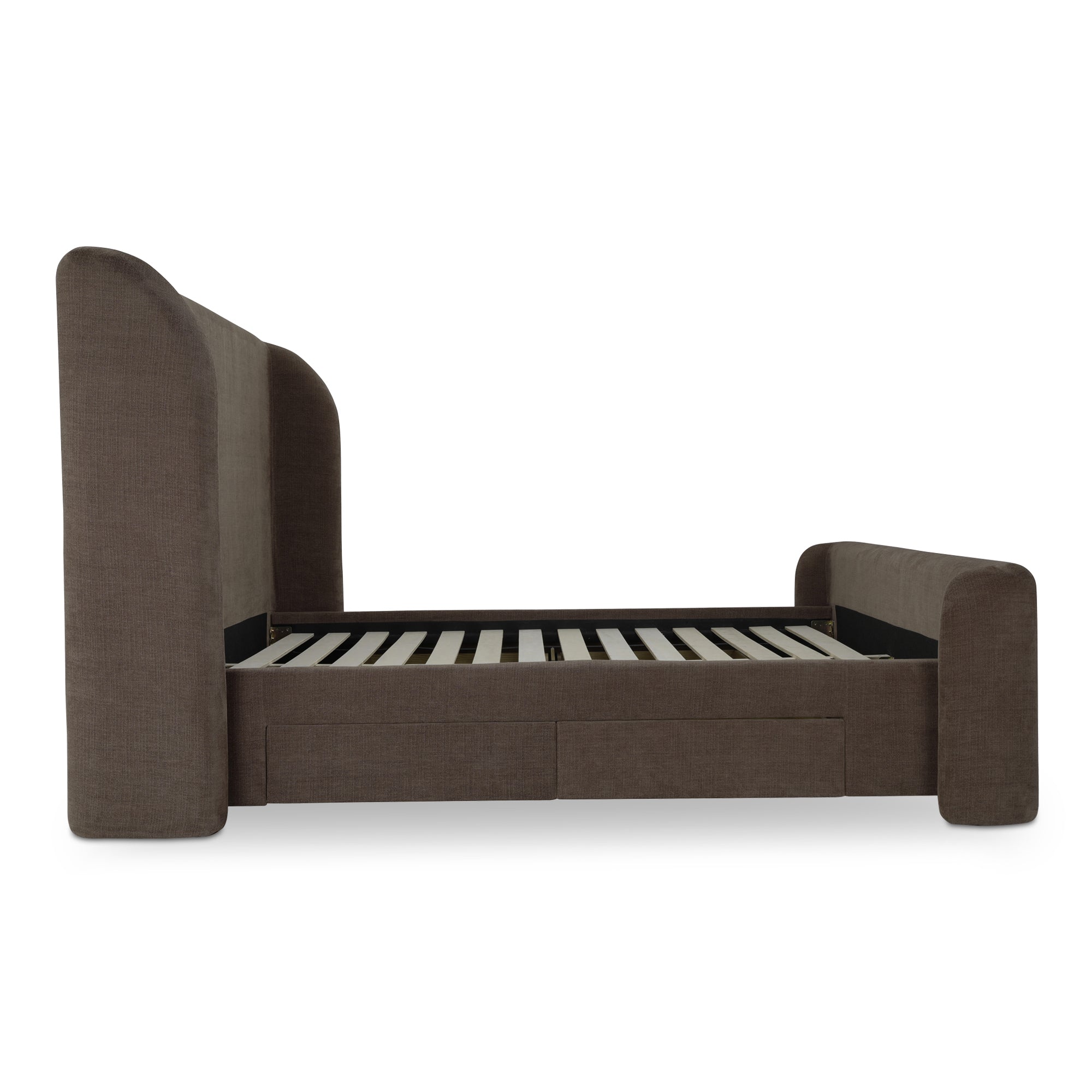 Sophia Queen Storage Bed Brown