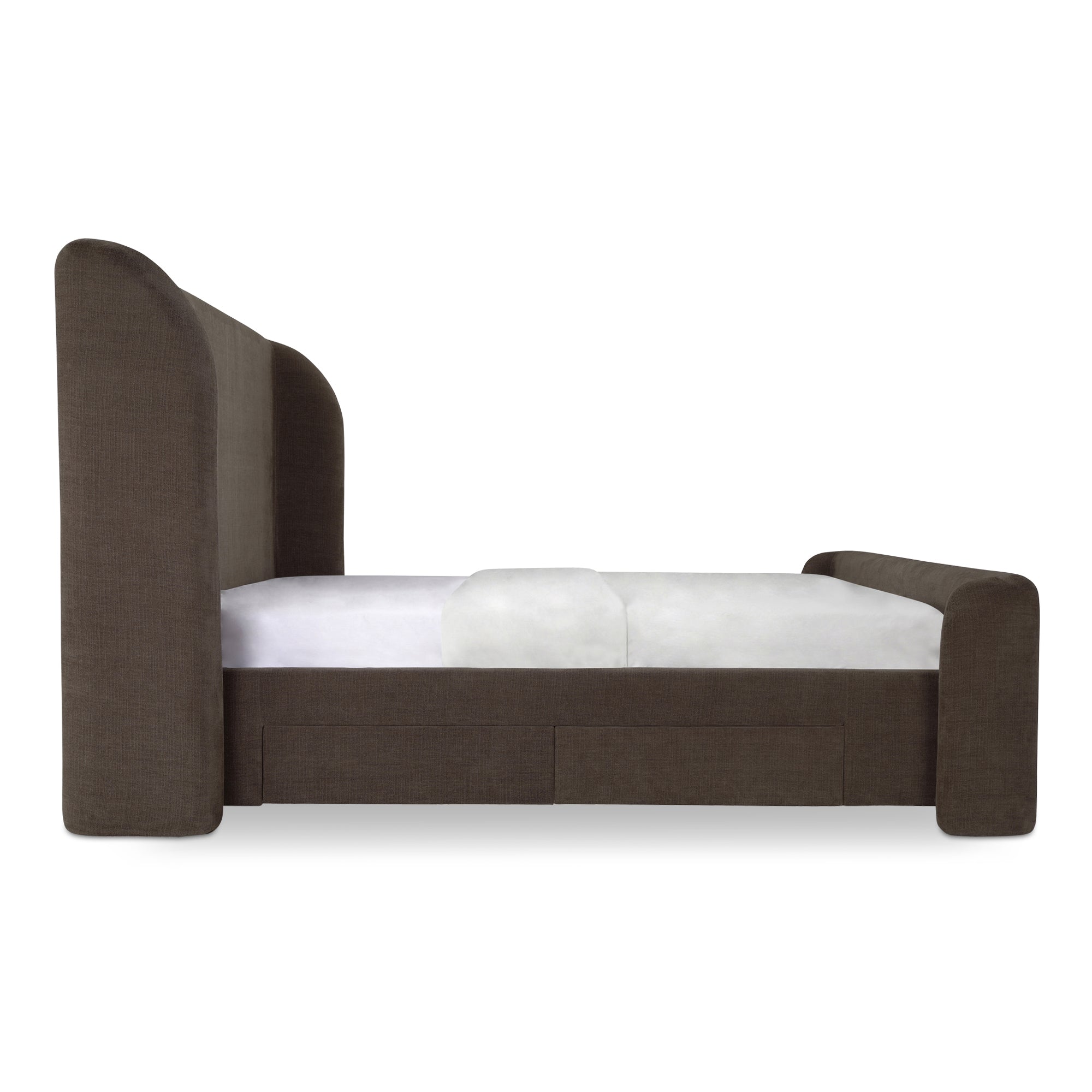 Sophia Queen Storage Bed Brown