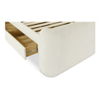 Sophia Queen Storage Bed Cream