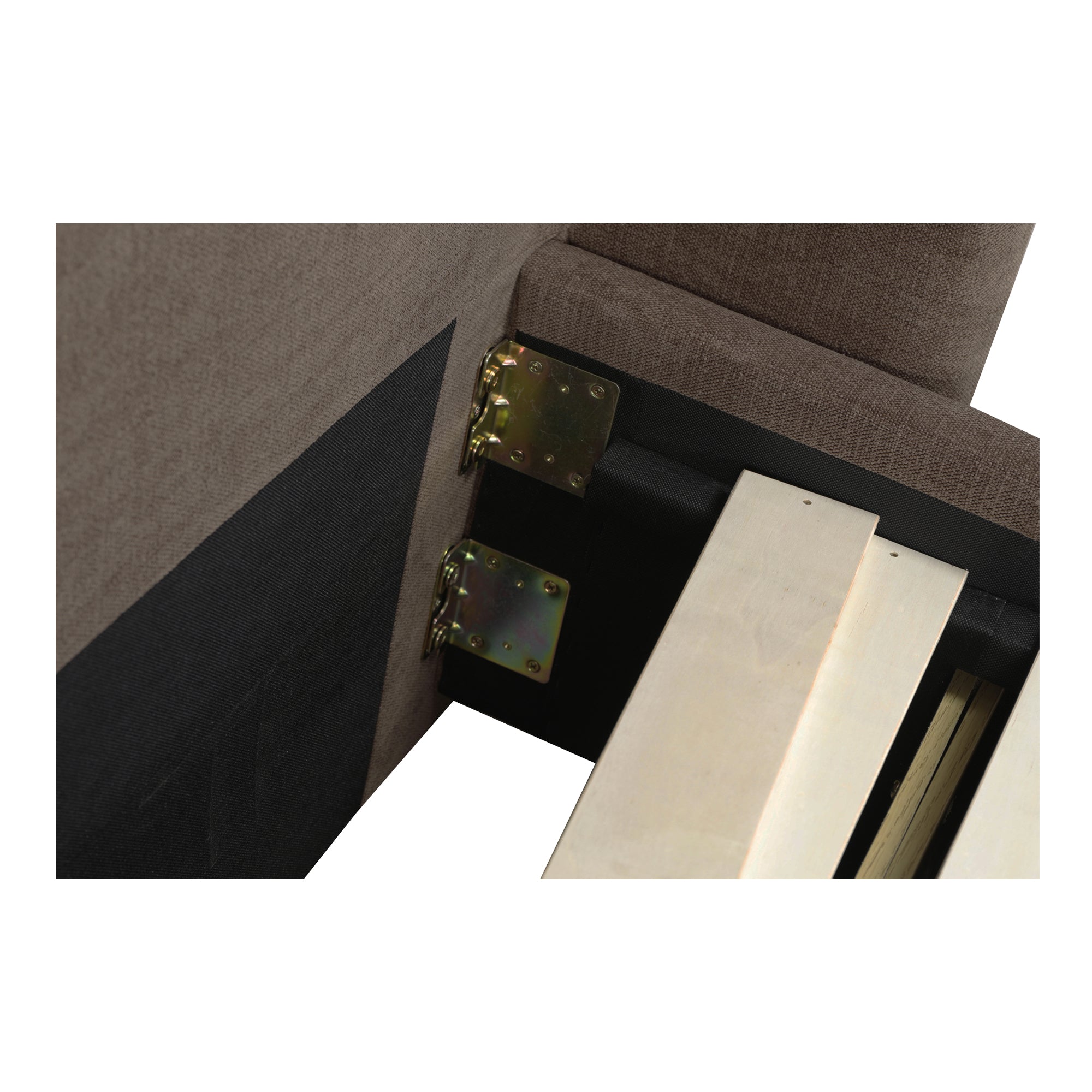 Sophia King Storage Bed Brown