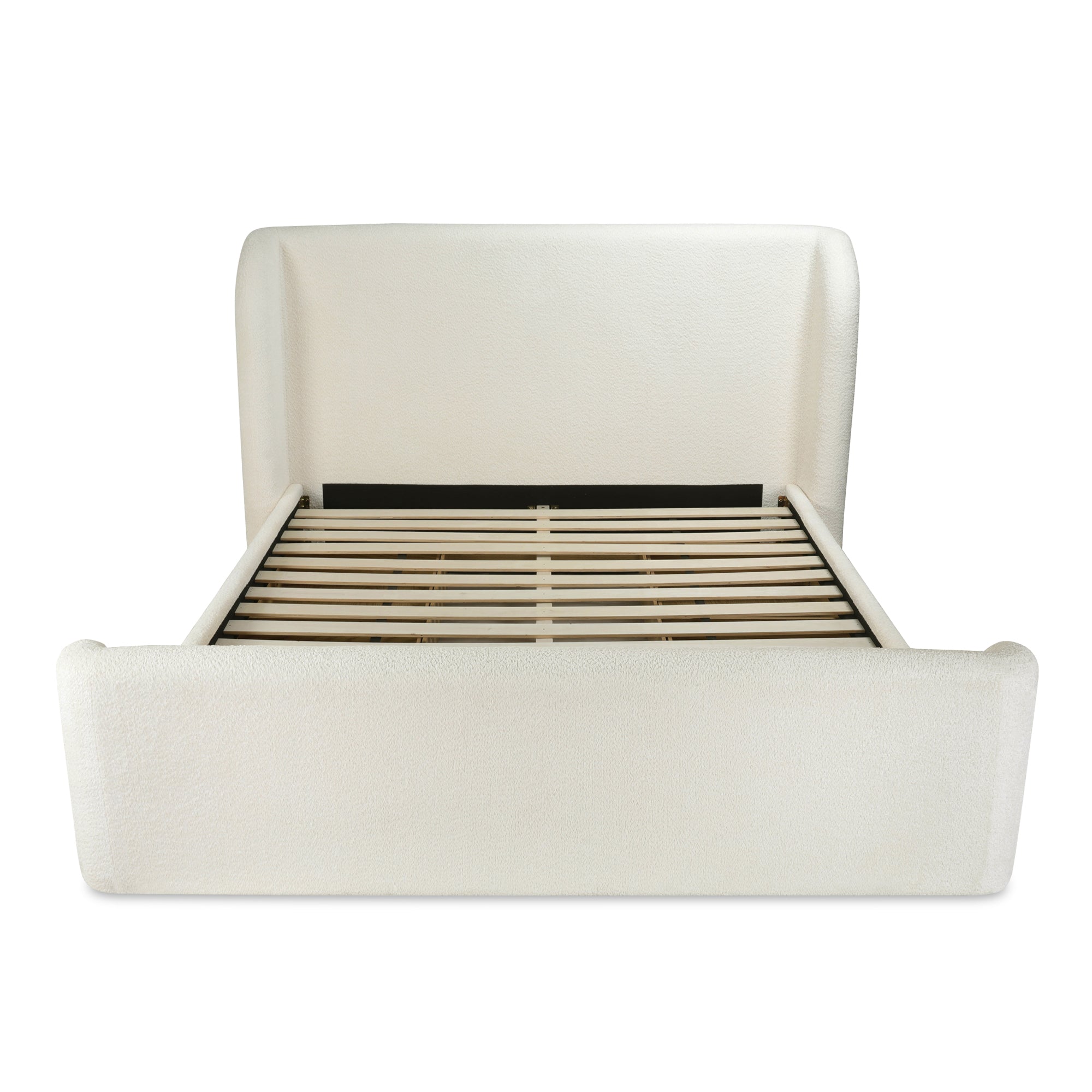 Sophia King Storage Bed Cream