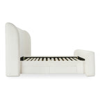 Sophia King Storage Bed Cream