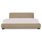 Beau King Storage Bed Warm Beige