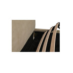 Beau Queen Storage Bed Warm Beige