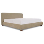 Beau Queen Storage Bed Warm Beige
