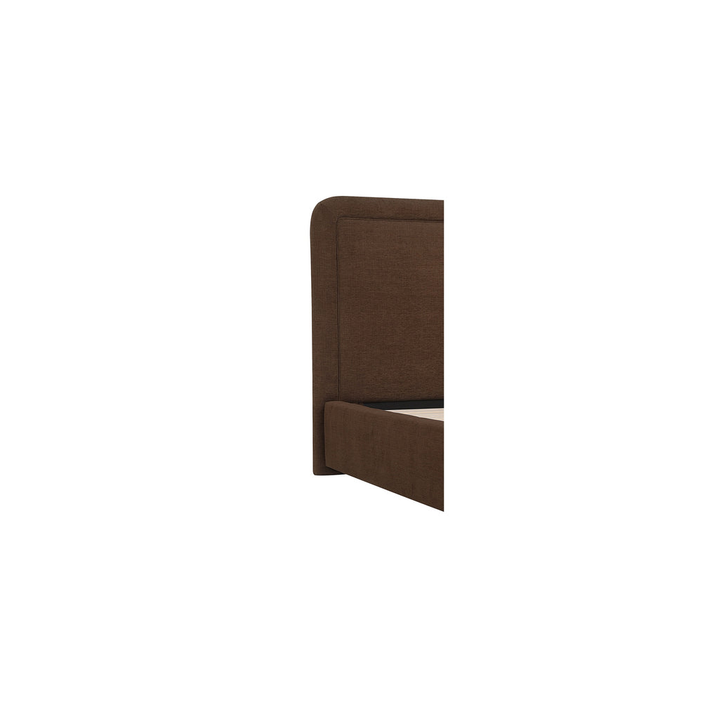 Simon King Storage Bed Brown