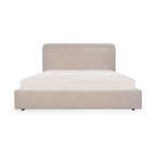 Simon King Storage Bed Flecked Beige