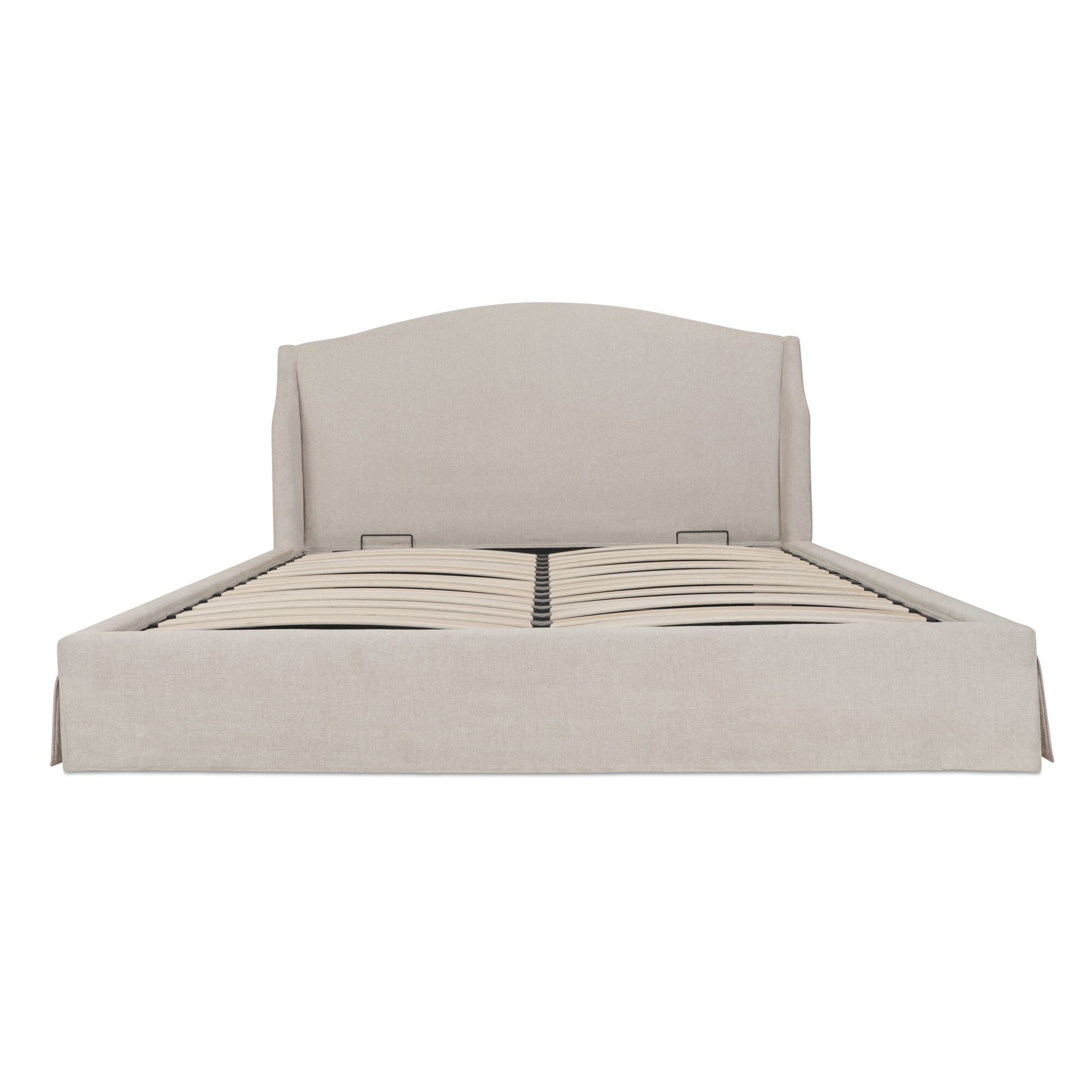 Weston Queen Storage Bed Cream